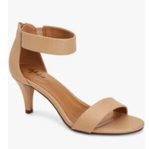 NEW Style & Co Women's Paycee Two-Piece Mid-Heel Dress Sandals Nude Size 12M